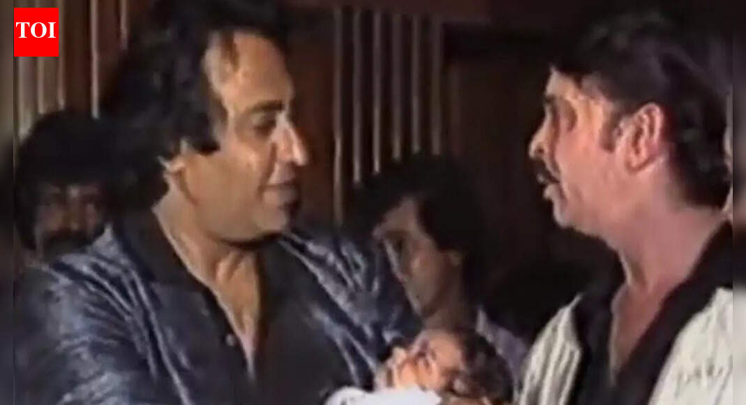 A RARE throwback of Ranjeet holding his daughter in arms resurfaces amid his viral ‘FA9LA’ dance with granddaughter