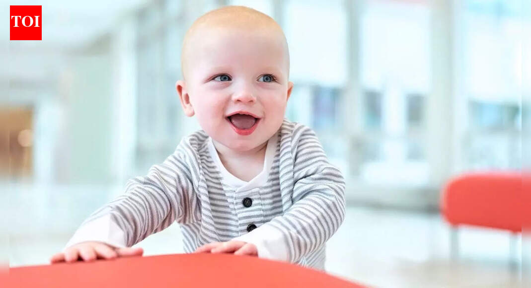 Medical miracle: Baby saved by gene-editing therapy takes first steps ahead of Christmas