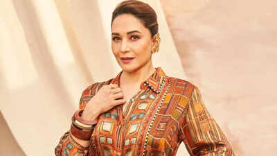 Madhuri Dixit reveals the bizarre reason her neighbor almost called the police on her: 'Somebody's casing your house'