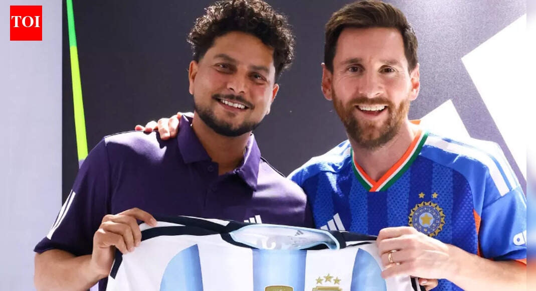 Lionel Messi gifts signed Argentina jersey to Kuldeep Yadav - See pic