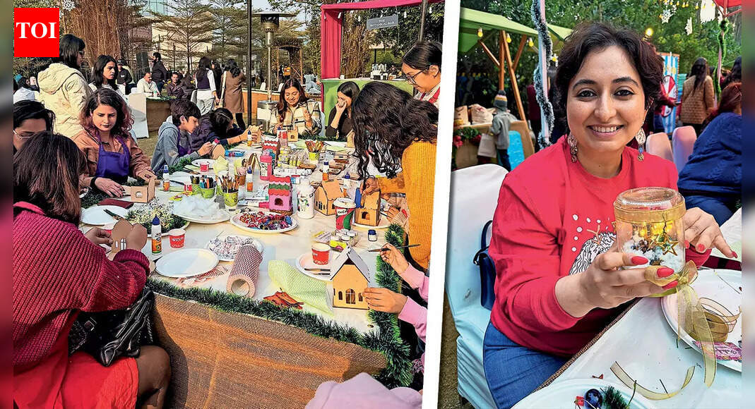 Paint, pour and pass the cheer: Head out for a creative Christmas in Delhi