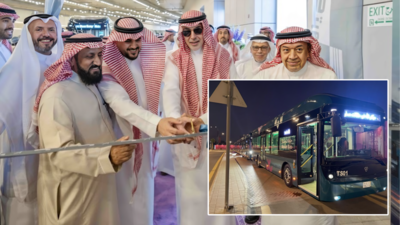 Saudi Arabia launches first electric bus network in Mecca to ease Hajj and Umrah travel in 2026