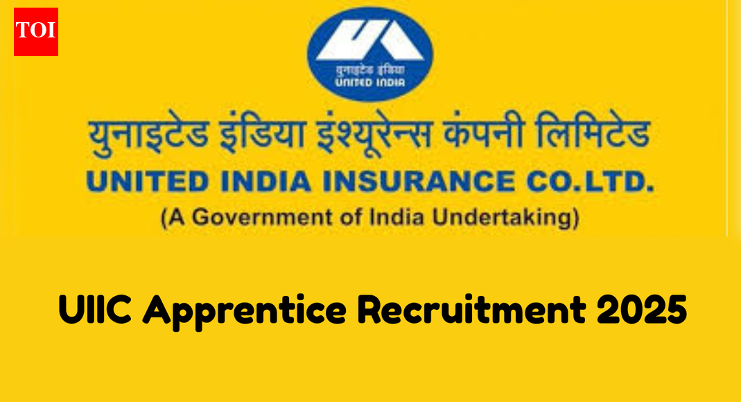 UIIC Apprentice Recruitment 2025: Notification out for 153 vacancies, direct link to register here