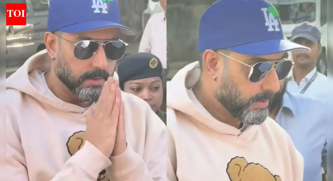 Video: Abhishek Bachchan visits the annual sports meet for differently-abled children