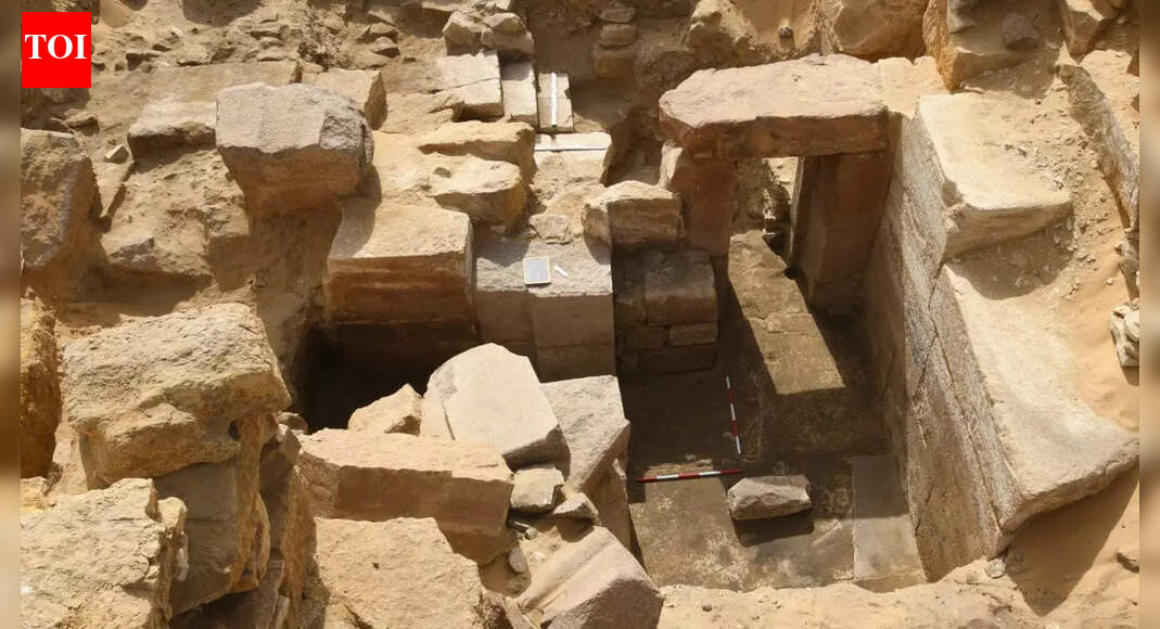 A 4,500-year-old sun temple dedicated to the sun god Ra emerges in Egypt; archaeologists reveal