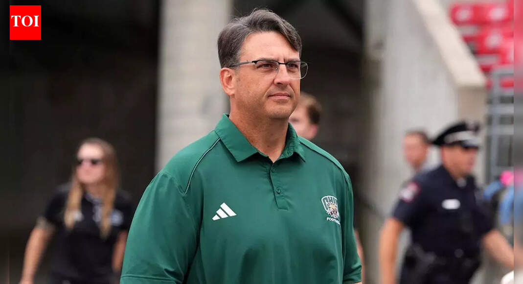 Ohio University reveals football coach Brian Smith was fired after alleged affair with undergraduate student