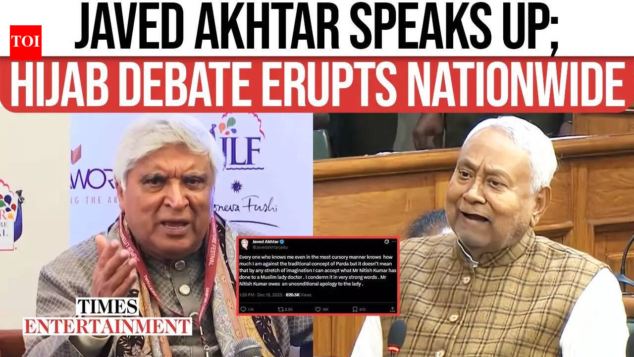 Javed Akhtar Condemns Nitish Kumar Hijab Act, Says Beliefs Never ...