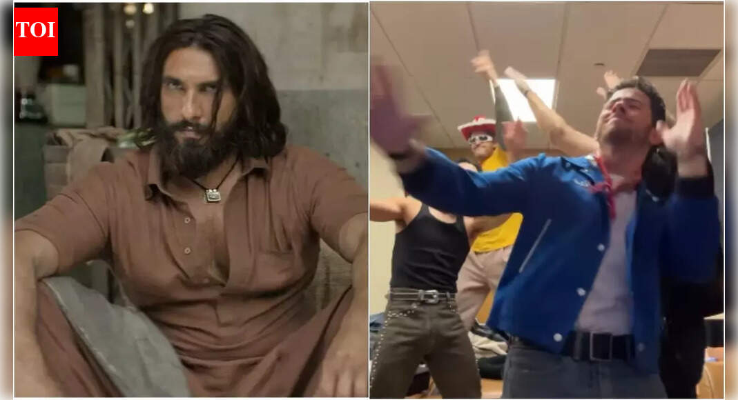 Ranveer Singh REACTS to video of 'Jiju' Nick Jonas and brothers grooving to the 'Dhurandhar' song; here's how the popstar responded