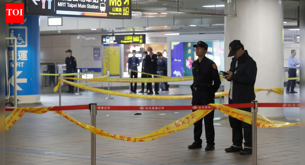 Taiwan: 8 injured in smoke grenade, knife attacks at Taipei metro stations