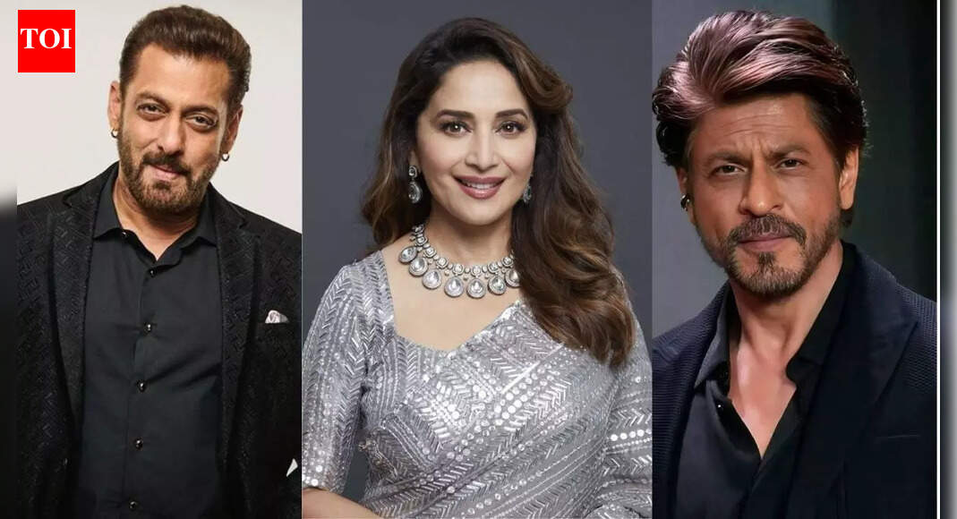 Madhuri Dixit reveals why 90s superstars like Salman Khan, Shah Rukh Khan are still relevant: ‘They made consistently good films and invested a lot of themselves in their work.’