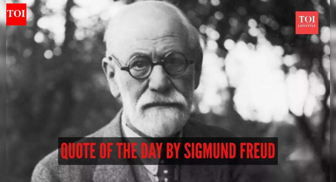 Quote of the day by Sigmund Freud: “A man should not strive to eliminate his complexes, but to get into...