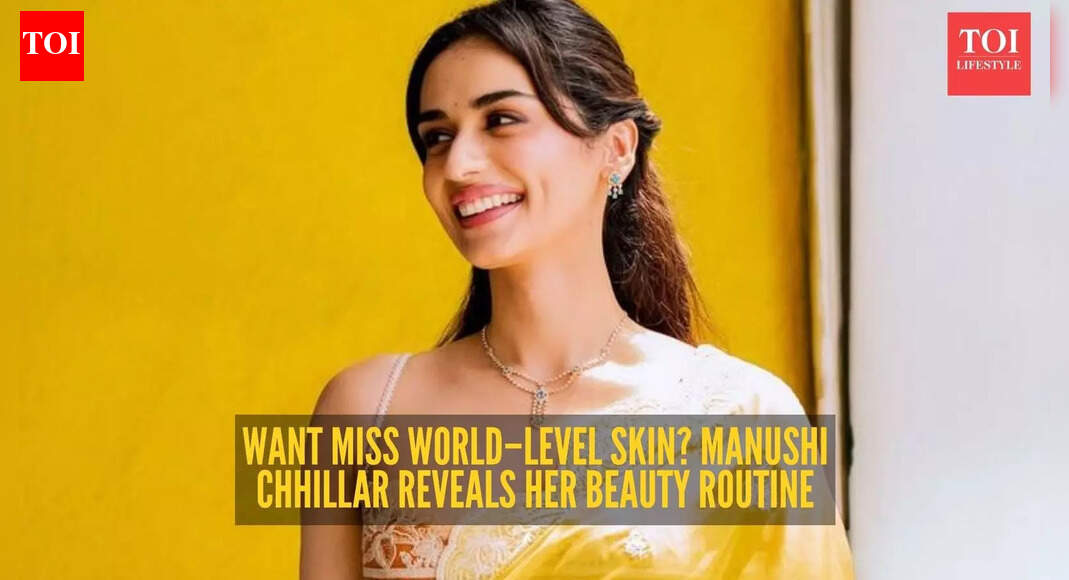 Curious about a Miss World’s skincare secret? Manushi Chhillar finally shares her beauty routine, and it’s worth a read