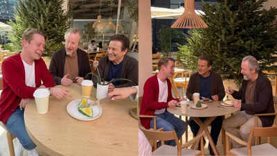 Home Alone' cast reunites after 35 years; Macaulay Culkin, Joe Pesci and  Daniel Stern spark major nostalgia | - The Times of India