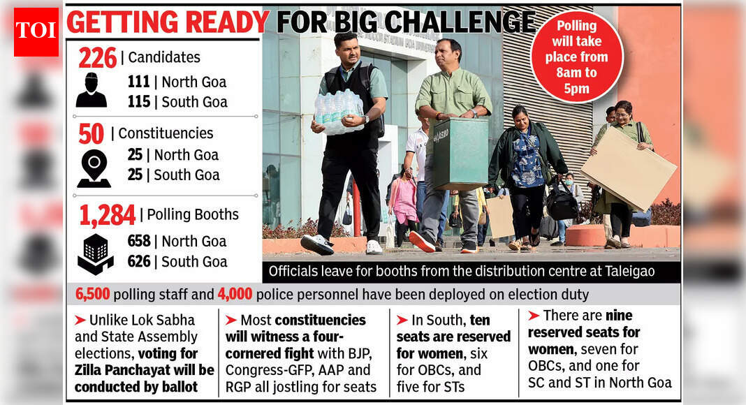 Parties to test their strength in rural Goa with ZP elections