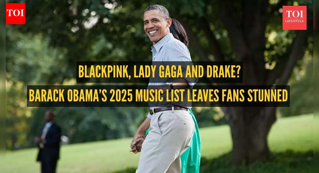 BLACKPINK, Lady Gaga and Drake? Barack Obama’s 2025 music list leaves fans stunned