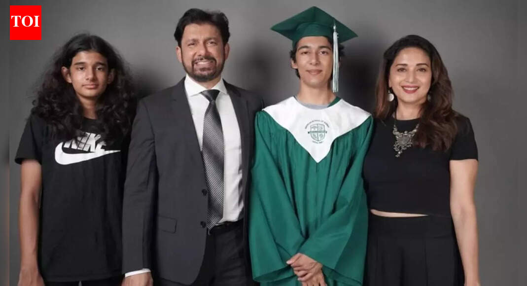 Madhuri Dixit opens up about her sons’ career choices: ‘My younger one Ryan is not interested in this whole film circus, Arin is working at Apple’