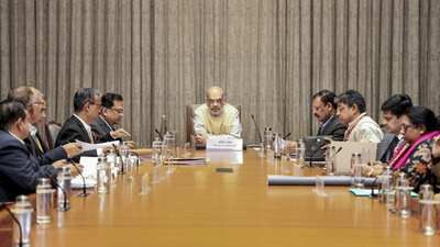 Amit Shah chairs meet on setting up port security agency