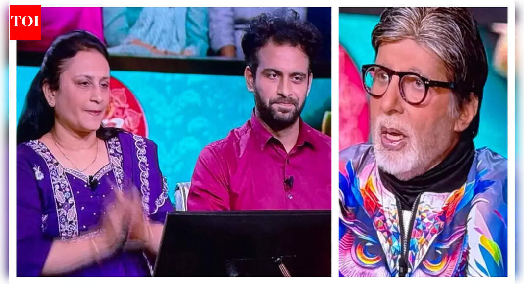 Kaun Banega Crorepati 17: Can you guess the answer of Rs 12,50,000 question which mother-son pair of Soni Bilochi and Bony Bilochi couldn't answer?