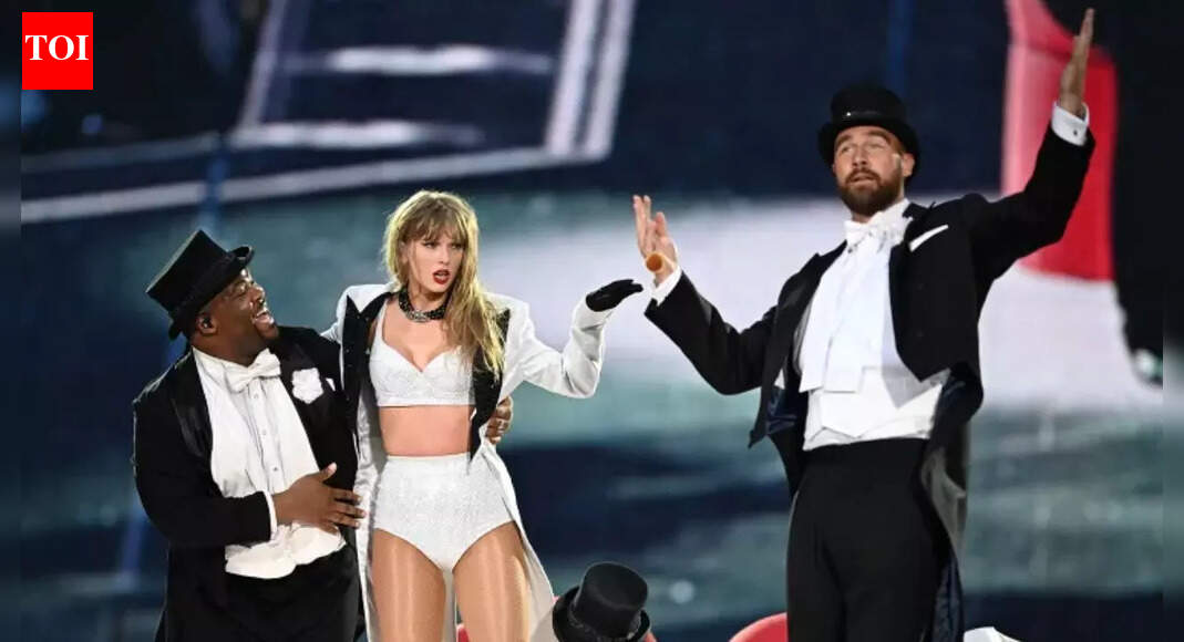 Taylor Swift reveals Travis Kelce’s Eras Tour cameo began as a joke that unexpectedly turned into pure onstage magic