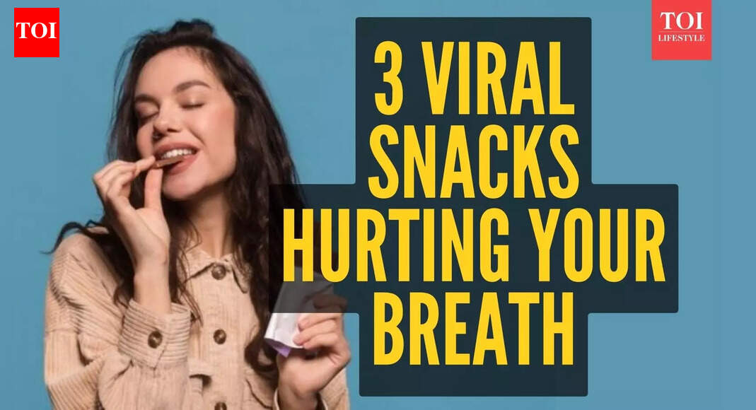 Viral but harmful snacks: Experts warn of 3 trendy foods affecting your breath and oral health