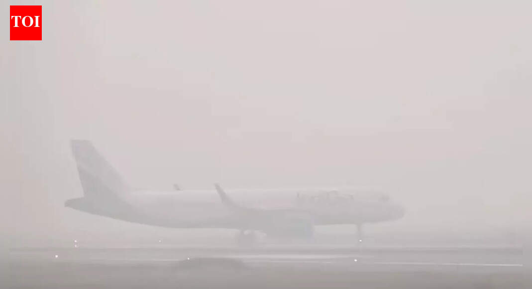 Over 100 flights cancelled at Delhi airport due to dense fog