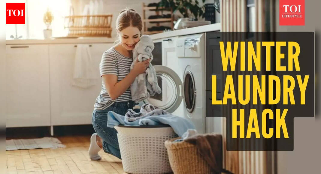 5-step winter laundry hack using lukewarm water and hair conditioner to prevent woollens from shrinking