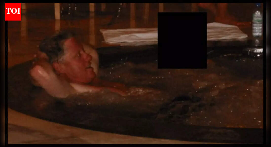 'There are two types of people. .. ': Bill Clinton's press secretary reacts to his photos in newly released Epstein Files