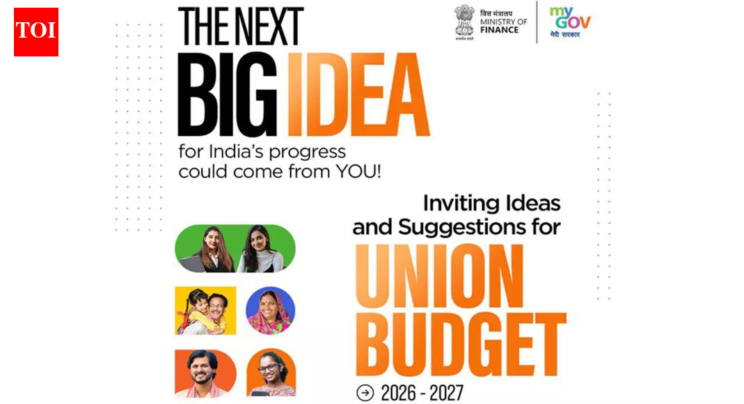 Government invites public suggestions to shape Union Budget 2026-27