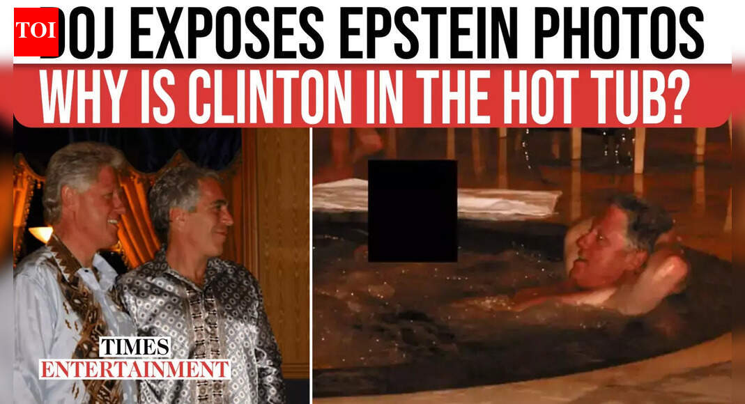 DOJ Epstein Information SPARK Uproar As Clinton Scorching Tub Pictures Increase Explosive Questions | WATCH