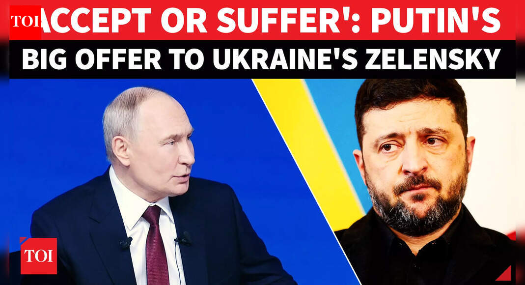 Putin Drops 'UNEXPECTED' Offer For Ukraine If Zelensky Does This; 'Russia Will Cease...'