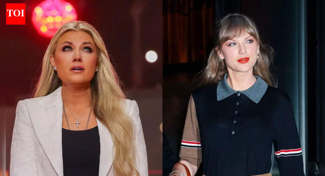 Erika Kirk pulls Taylor Swift into a fresh controversy after viral funeral comments spark backlash while Travis Kelce ignores the drama