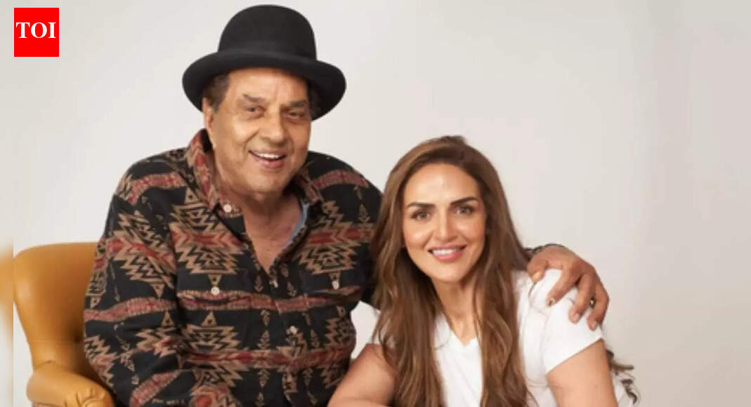 Esha Deol shares unseen emotional BTS video of Dharmendra from his last day on Ikkis, 'I’m a bit happily sad today...'