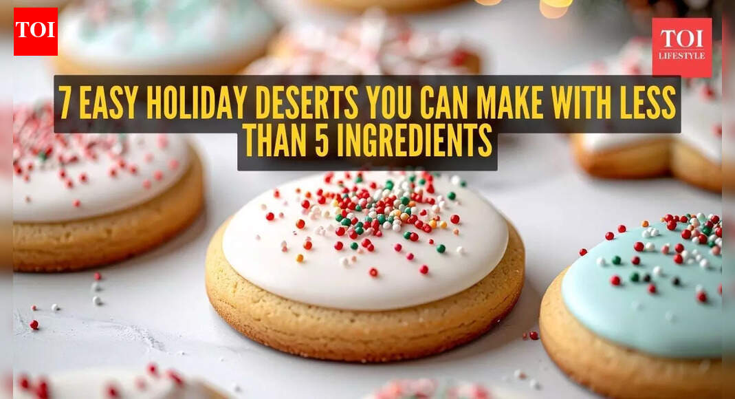 7 mind-blowing holiday desserts you can make with fewer than five ingredients
