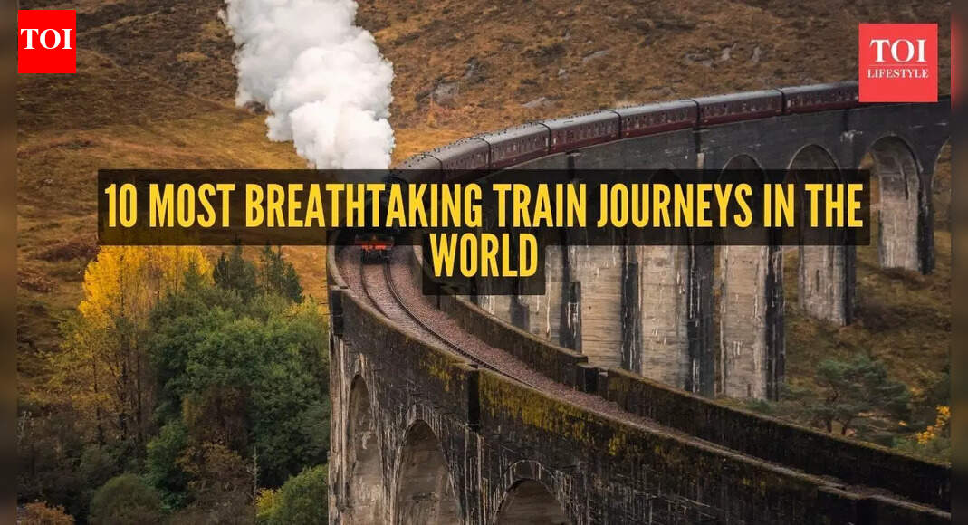 10 most breathtaking train journeys around the world that feel straight out of a fairytale