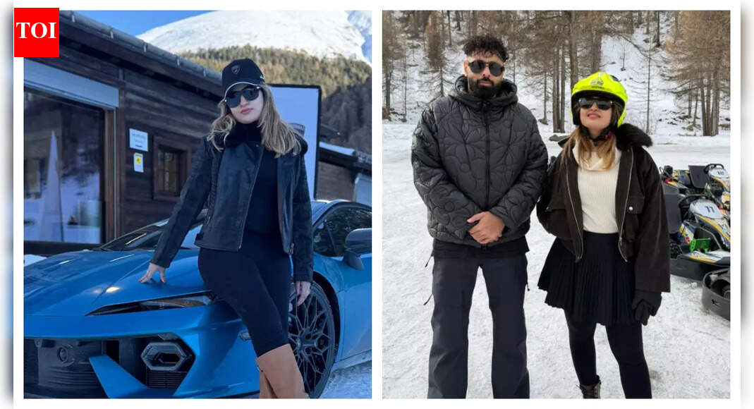 Bigg Boss 17 fame Sana Raees Khan spotted holidaying in Switzerland, attends special event with Badshah