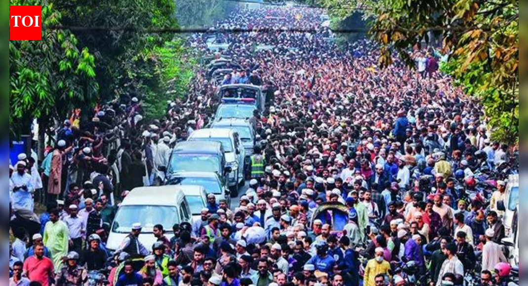 Slain Bangladesh activist Hadi laid to rest next to national poet’s grave