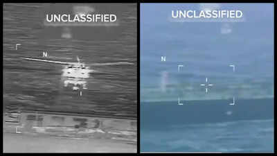  Video shows moment US forces 'apprehend' Venezuelan-linked oil tanker; Venezuela calls seizure 'theft and kidnapping'