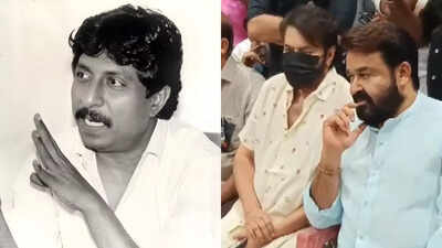  Mohanlal, Mammootty pay tribute to Sreenivasan