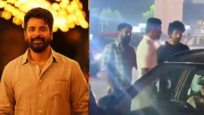 Sivakarthikeyan’s car meets with minor accident; Actor escapes unhurt - Watch video