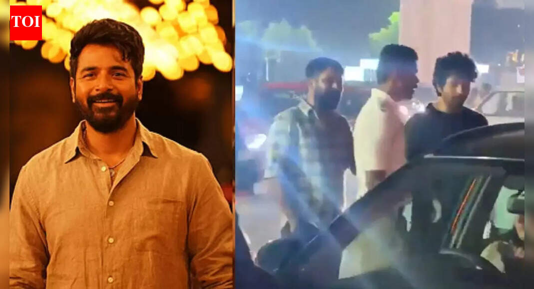 Sivakarthikeyan’s car meets with minor accident; Actor escapes unhurt - Watch video