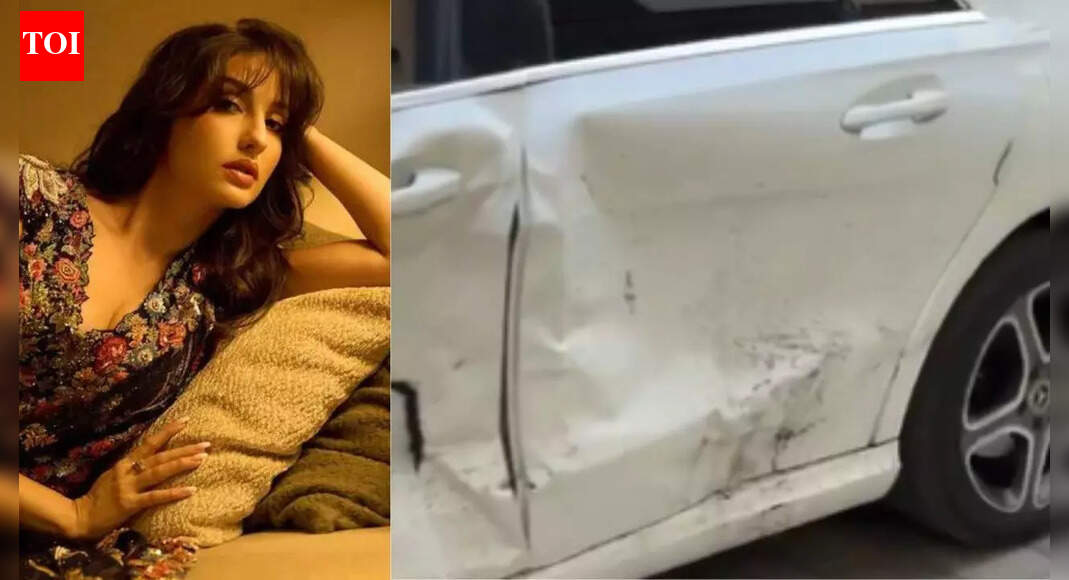 'Very traumatic, saw my life flash before me': Nora Fatehi after drunk driver rams into her car in Mumbai