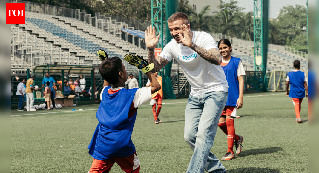 EXCLUSIVE! David Beckham on visiting India, meeting Shah Rukh Khan, Bollywood and more: The people of India have made me feel so welcome