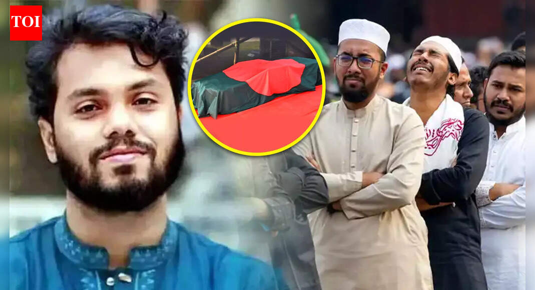 Massive Crowds Gather in Dhaka for State Funeral of Slain Youth Icon Osman Hadi