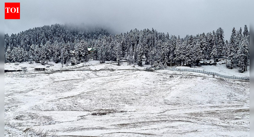 Chillai-Kalan begins: Kashmir sees snow and rain in its higher reaches - watch