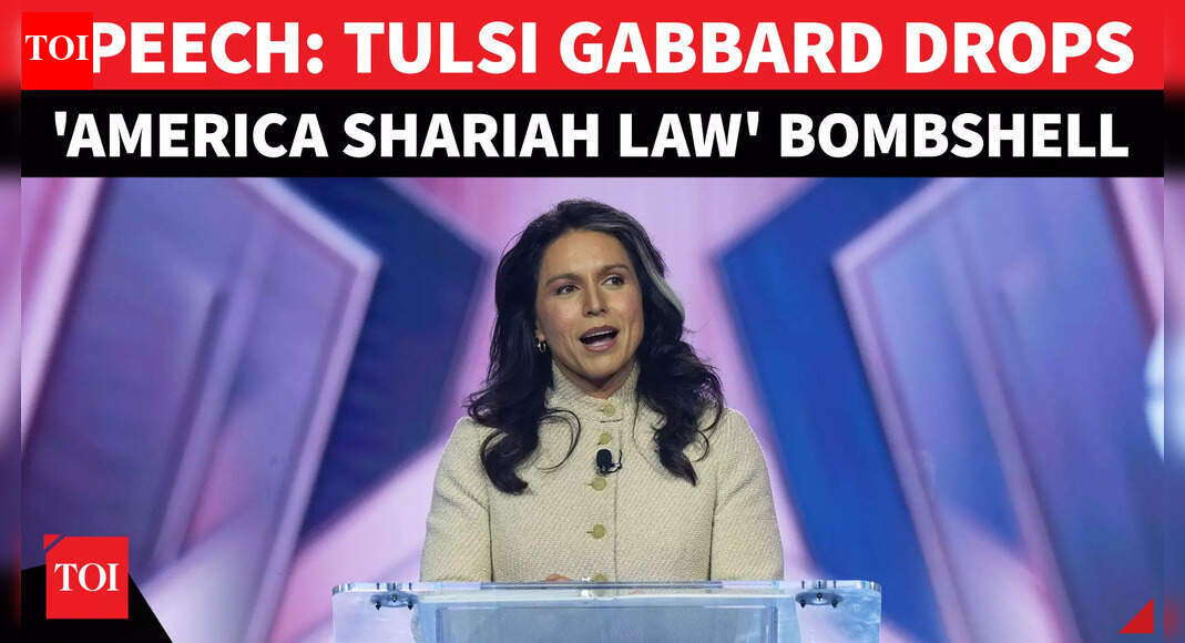 'Shariah Law In U.S.': Trump DNI Tulsi Gabbard's Shocking Speech On Islamism Stuns America