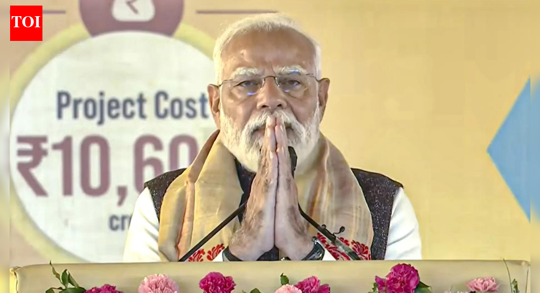 'They care only about vote bank': PM Modi targets Cong over illegal immigrants - top quotes  from Assam rally