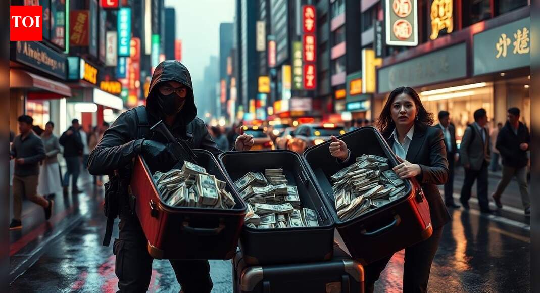 Knife point heist: ¥1bn stolen in Hong Kong from money exchange shop; Chinese suspect arrested