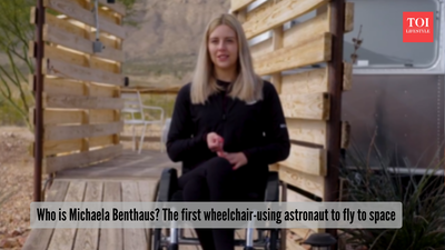 Who is Michaela Benthaus? The first wheelchair-using astronaut to fly on Jeff Bezos’ Blue Origin