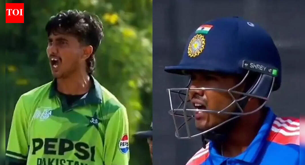 Heated scenes in IND vs PAK final! Ayush Mhatre confronts Pakistan bowler – Watch