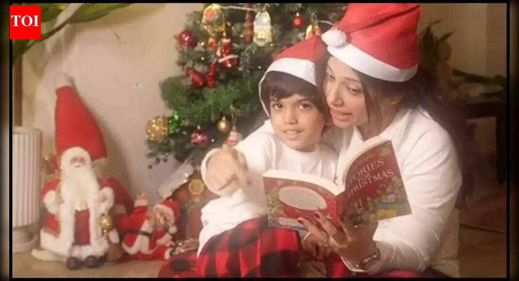 Aditi Malikk shares true meaning of Christmas through a heartfelt poem with her son, Ekbir